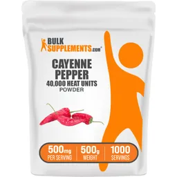 Cayenne Pepper 40000HU Capsules - Powder / 500 Grams (1.1 lbs) product thumbnail