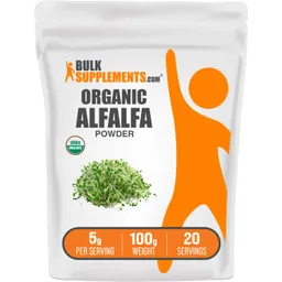 Organic Alfalfa Grass Powder - Powder / 100 Grams (3.5 oz) product thumbnail