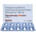 GLUCOPHAGE (Metformin, Glycoheal, Melmet, Cetapin) 500-1000 mg/tab, 60 tabs/pack - Tenlimac M500 (Teneligliptin 20mg + Metformin 500mg) XR, 60 tabs product thumbnail