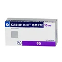 CAVINTON FORTE® (Vinpocetine, Intelectol, Ethyl Apovincaminate) 10 mg/tab, 30 tabs OR 5 mg (5 ml)/amp, 10 amps - 10 mg per pill, 30 pills per pack product thumbnail