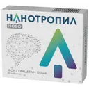NANOTROPIL NOVO® (Phenylpiracetam, Fonturacetam, Phenotropil, Entrop) 100 mg/tab, 10-30 tabs/pack - 100 mg/tab, 10 tabs/pack product thumbnail