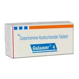 GALAMER (Galantamine) 4-8 mg/tab, 50 tabs/pack - 4 mg/tab, 50 tabs/pack product thumbnail